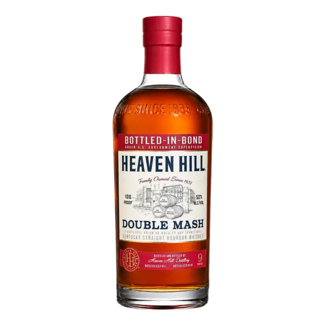 Heaven Hill 9 Year Old Double Mash Bourbon Bottled In Bond 750mL
