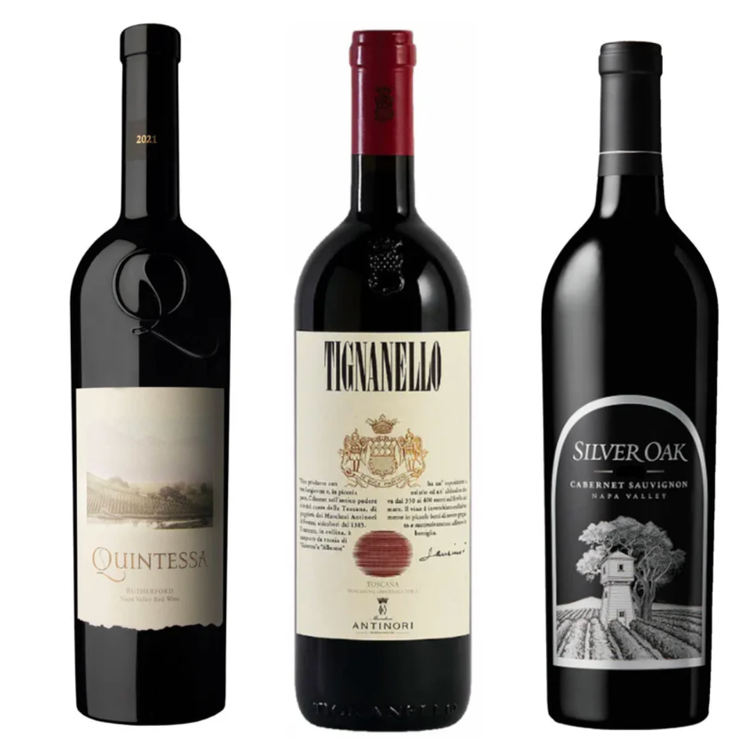 Quintessa, Tignanello, & Silver Oak Napa Value Bundle