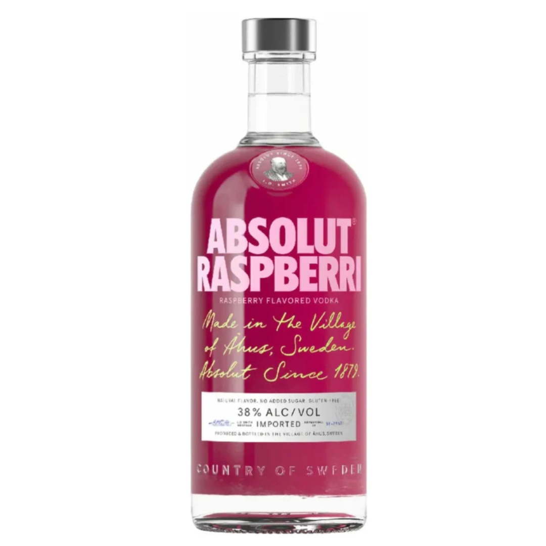 Absolut Raspberri Vodka 750mL