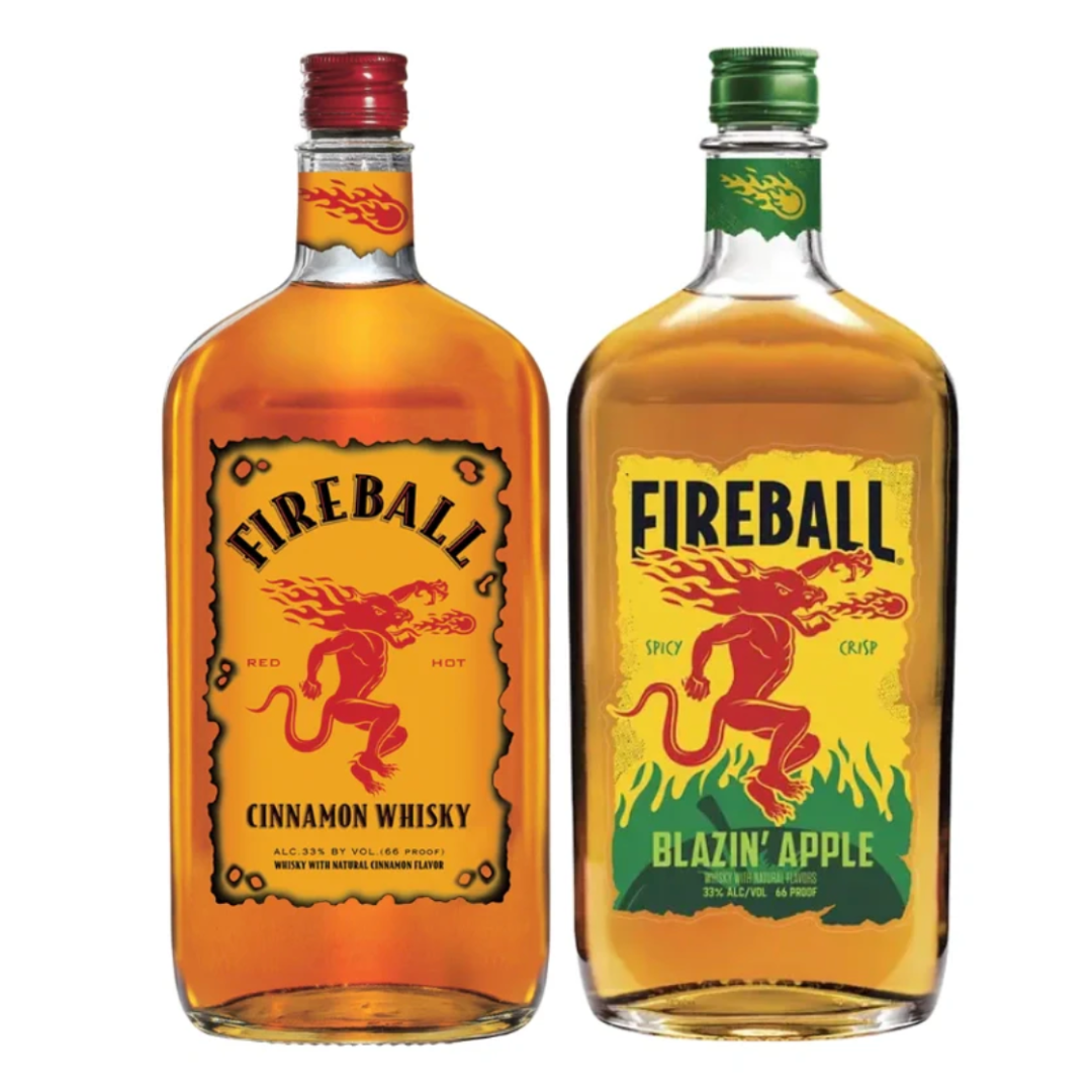 Fireball Apple & Cinnamon Whisky Bundle 750mL