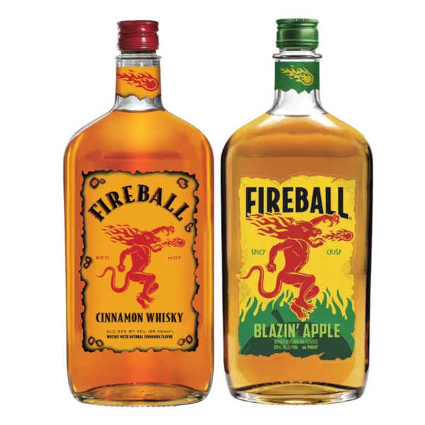 Fireball Apple & Cinnamon Whisky Bundle 750mL