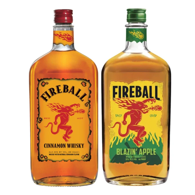 Fireball Apple & Cinnamon Whisky Bundle 750mL