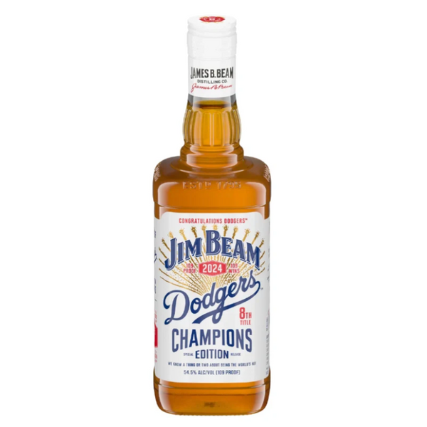 Jim Beam Dodgers 8th Title Champions Edition Bourbon 109 Proof 750mL