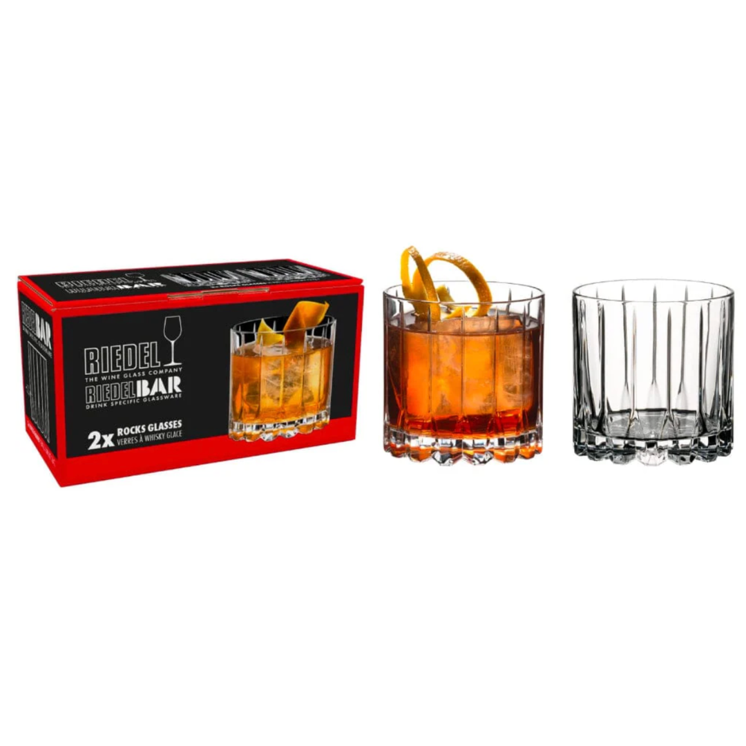 RIEDEL Rocks Glass Barware Drink Specific Glassware Set of 2