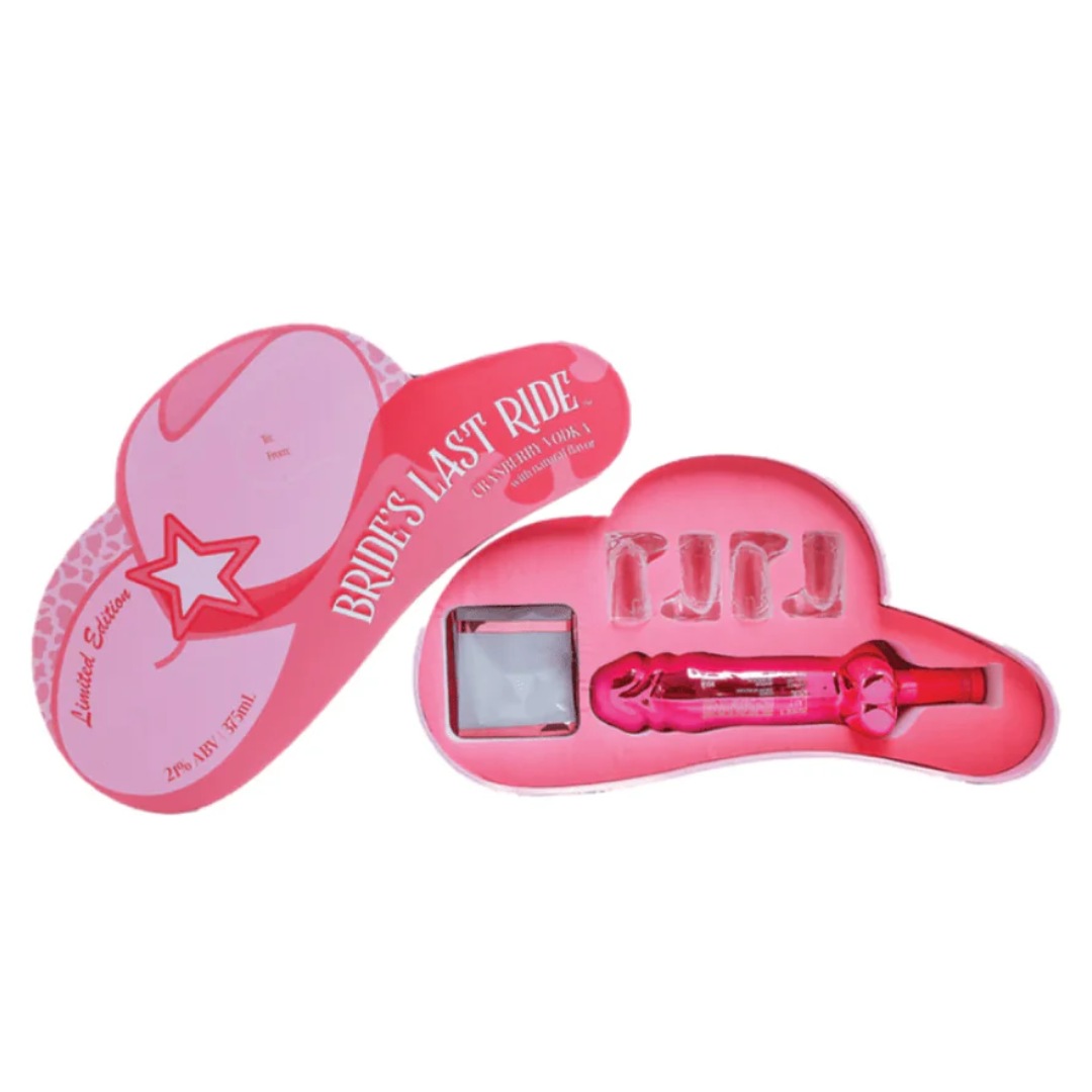 Bride's Last Ride Vodka Gift Set 375mL