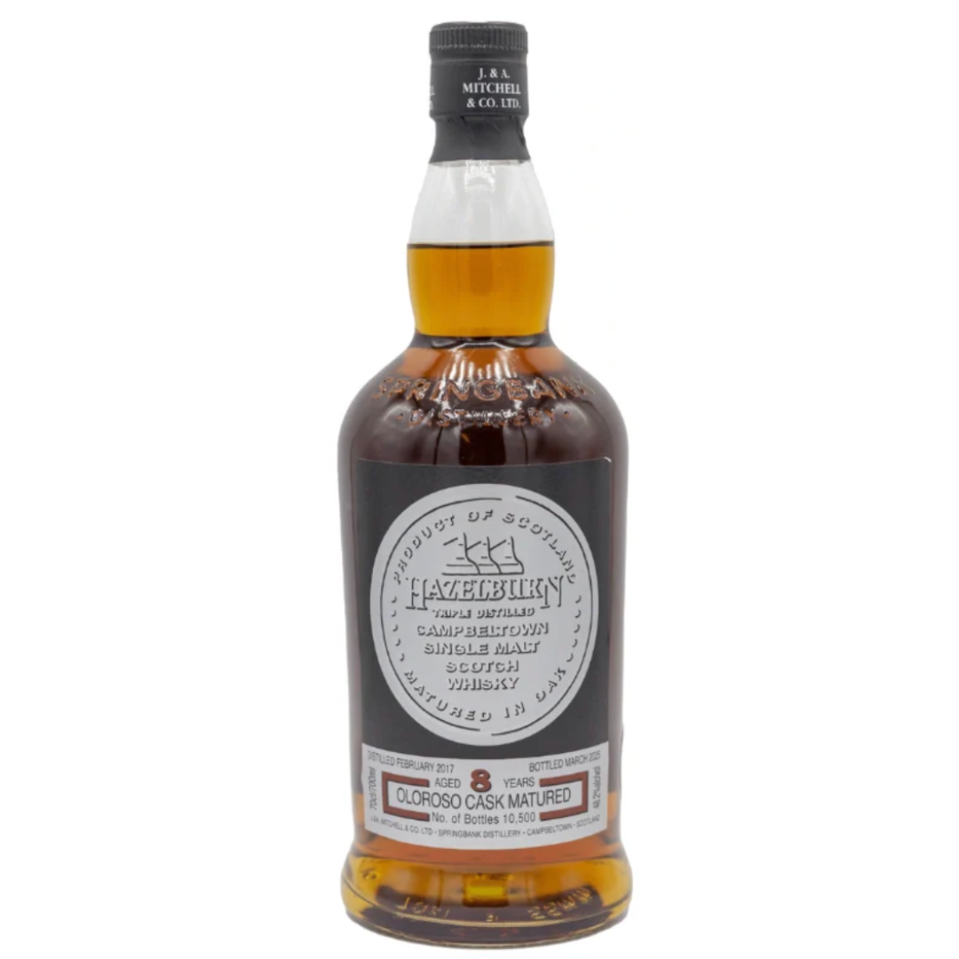 Hazelburn 8 Year Oloroso Sherry Cask Matured Scotch Whisky 700mL