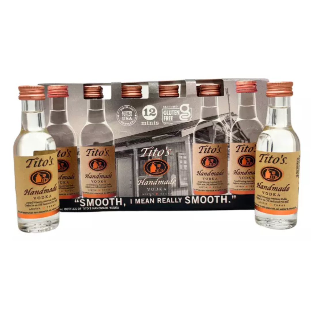 Tito's Vodka Shooters 50mL x 12