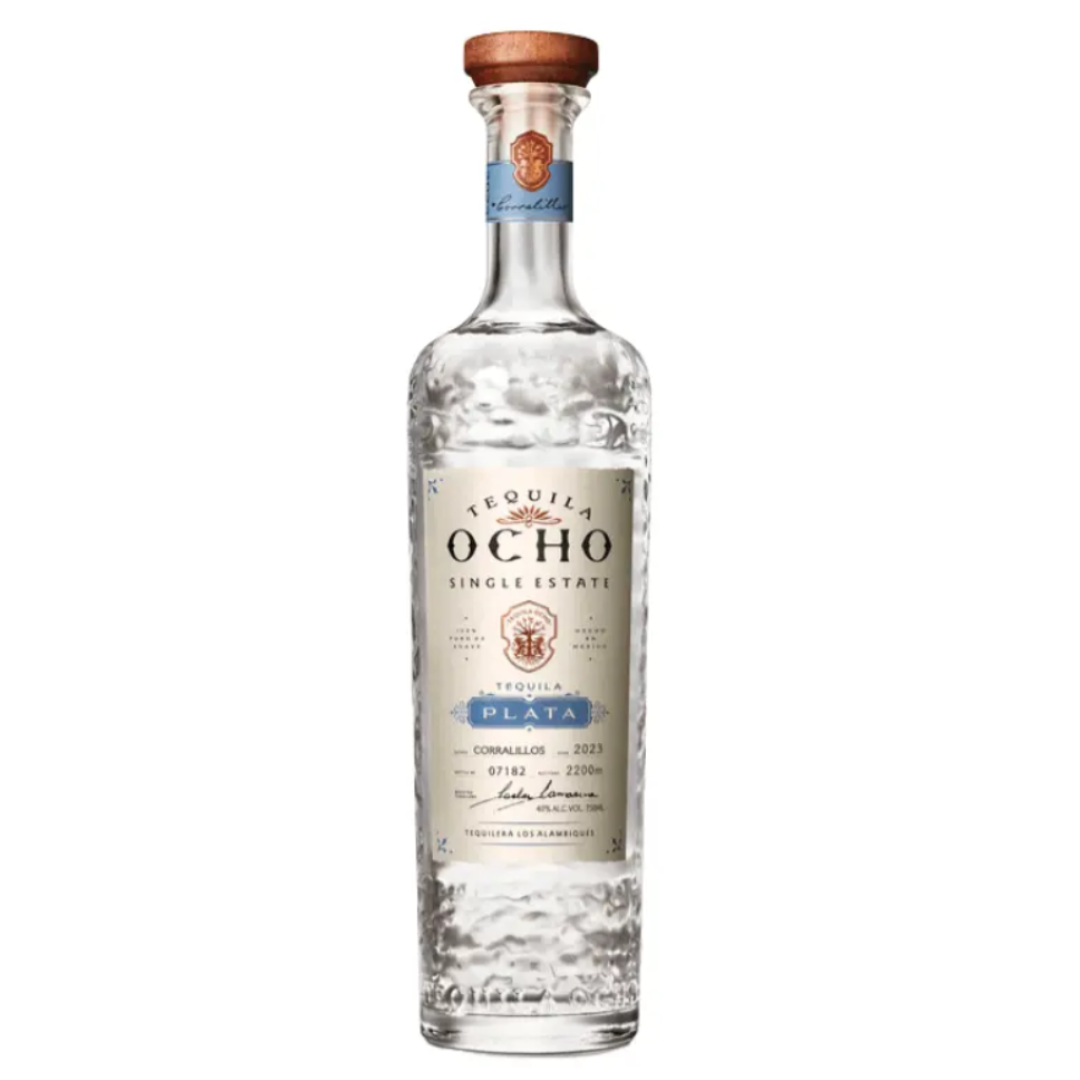 Tequila Ocho Plata 750 mL