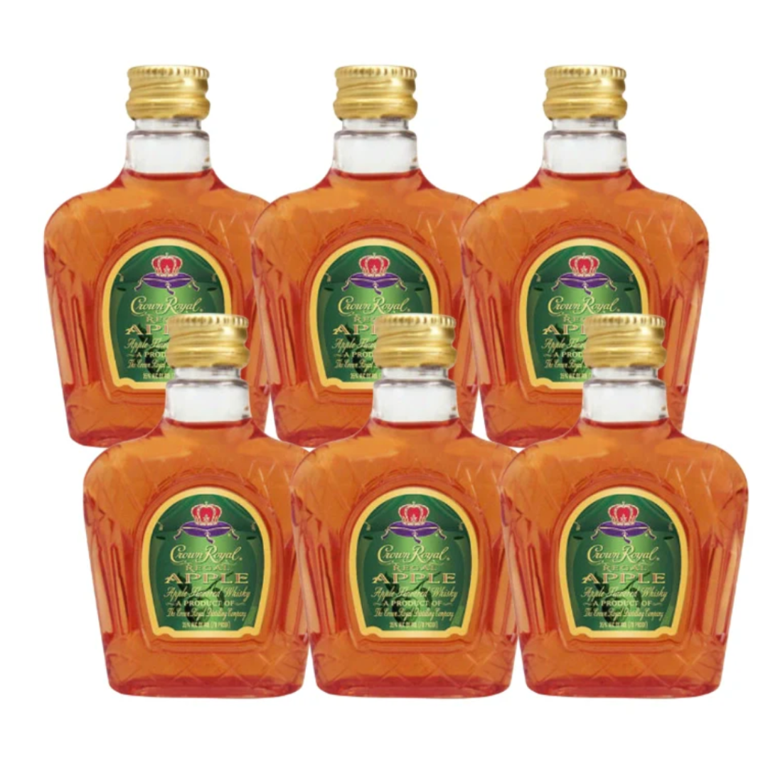 Crown Royal Apple Whisky Shooters 6 x 50mL