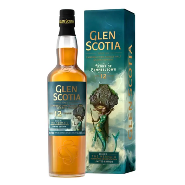 Glen Scotia 12 Year Old The Mermaid Icons of Campbeltown 750mL