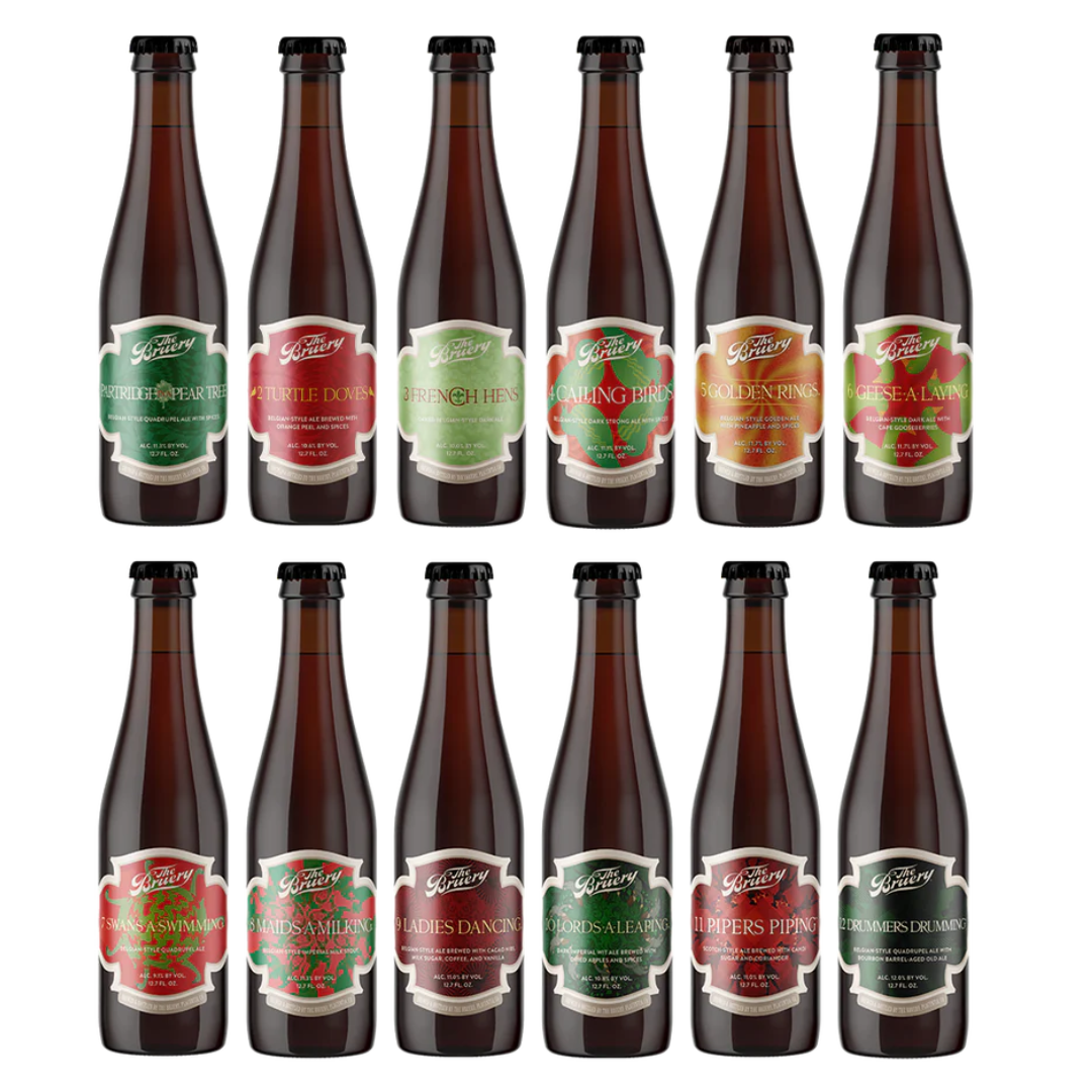 The Bruery 12 Days of Christmas Collection 12 X 375mL
