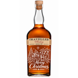 Engraved Christmas Traveller Whiskey 750 mL