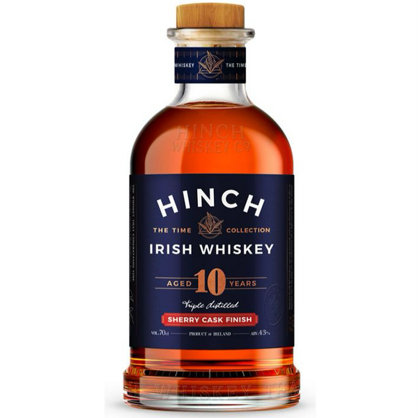 Hinch Distillery 10 Year Old, Sherry Cask Finish Irish Whiskey 750 mL