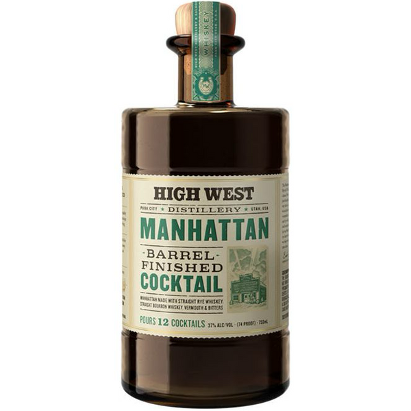 High West Manhattan Barrel Finished Cocktail 750 mL