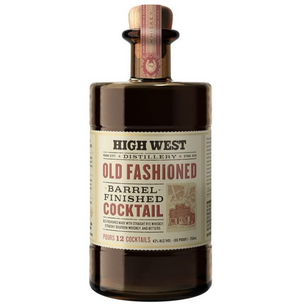 High West Old Fashioned Barrel Finished Cocktail 750 mL