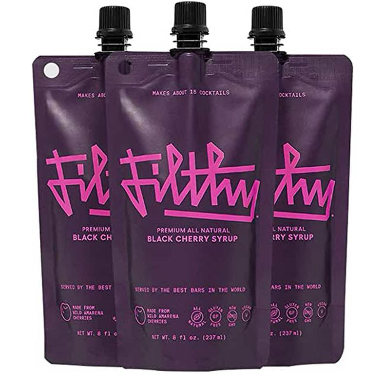 Filthy  Black Cherry Cocktail Syrup