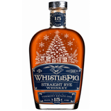 Engraved Christmas WhistlePig 15 Year Rye 750 mL