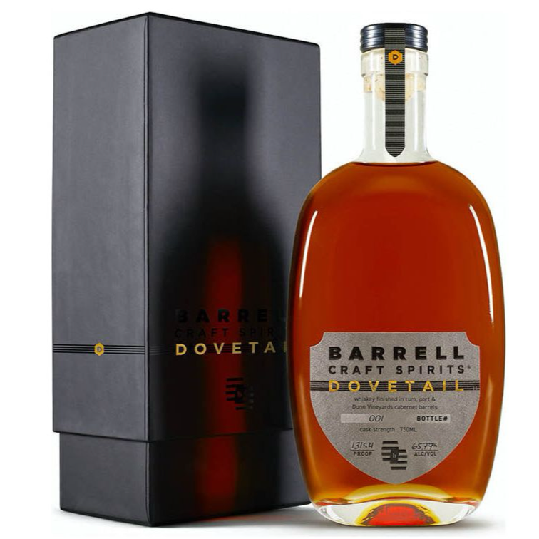 Barrel Craft Spirits Dovetail Gray Label