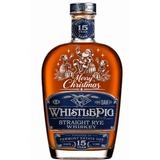 Engraved Christmas WhistlePig 15 Year Rye 750 mL