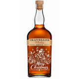 Engraved Christmas Traveller Whiskey 750 mL