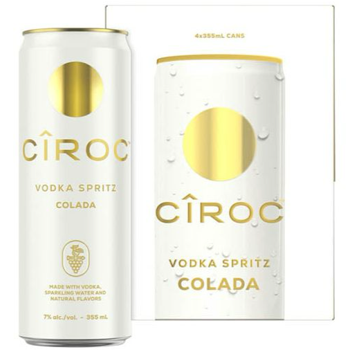 Ciroc Vodka Spritz Colada 4pk Can