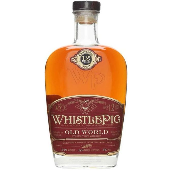 WhistlePig Old World 12 Year Rye Whiskey 750mL