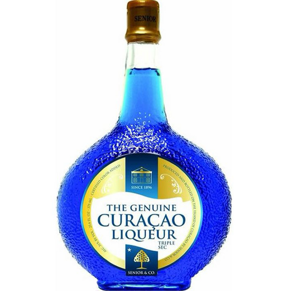 The Genuine Curacao Senior & Co Liqueur - Blue