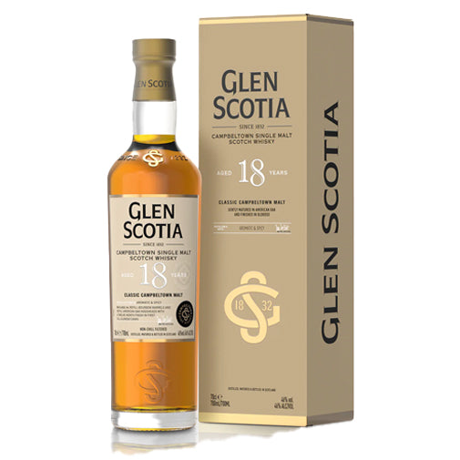 Glen Scotia Single Malt Scotch Whisky 18 Years Old