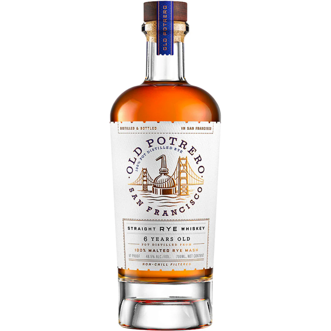 Old Potrero Single Malt Straight Rye Whiskey 700 mL