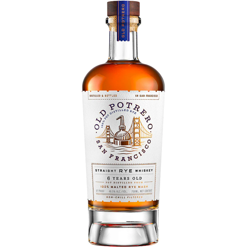 Old Potrero Single Malt Straight Rye Whiskey 700 mL