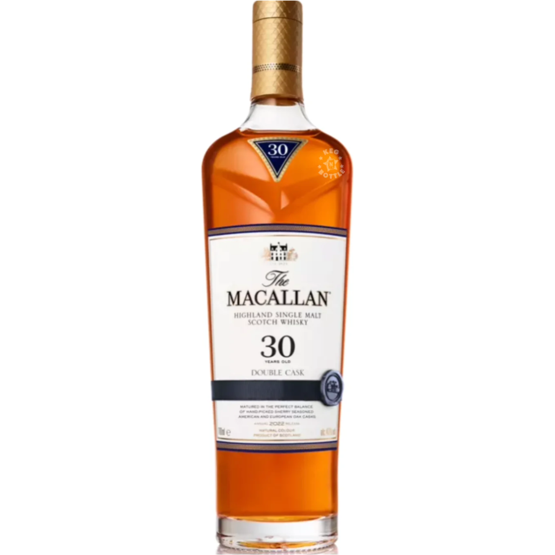 The Macallan Double Cask 30 Year Single Malt 750mL