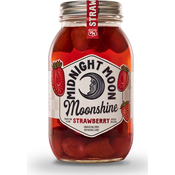 Midnight Moon Moonshine Strawberry 750mL