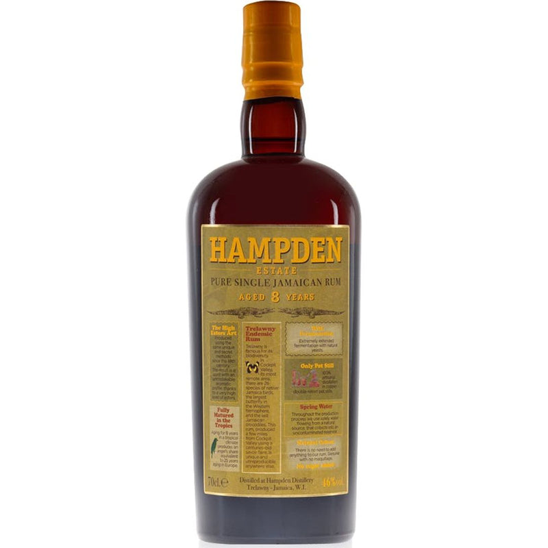 Hampden Estate Single Jamaican Rum 8 Year