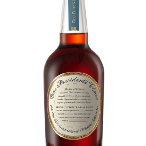 Old Forester The President's Choice Straight Bourbon Whisky 750 mL