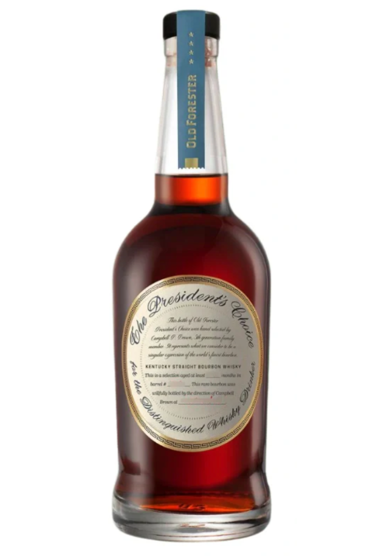 Old Forester The President's Choice Straight Bourbon Whisky 750 mL