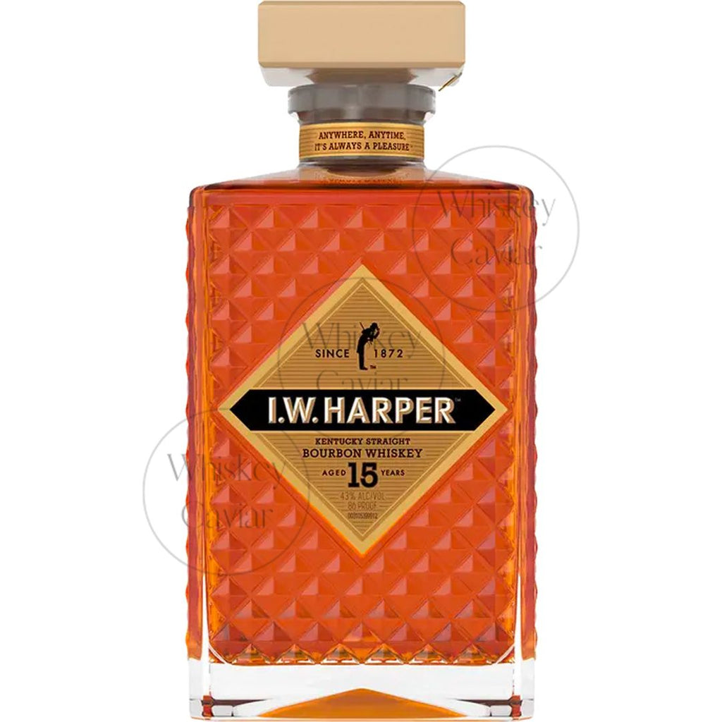 Buy I.W Harper 15 Year Bourbon Online | Whiskey Caviar