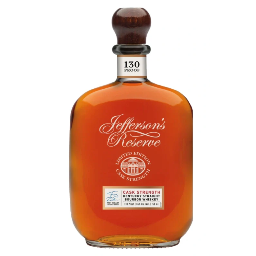 Jefferson's Reserve 8 Year Old Cask Strength Bourbon Limited Edition 130 Proof 750mL