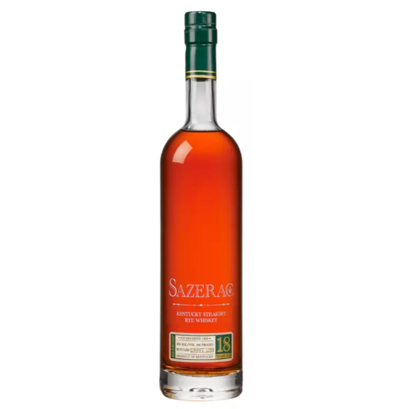 Sazerac Rye 18 Year Old Kentucky Rye Whiskey 2025 750mL