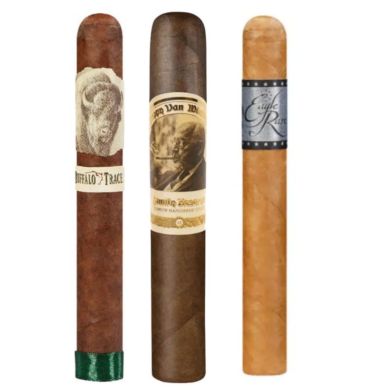 Buffalo Trace, Pappy Van Winkle, & Eagle Rare Toro Cigar Value Bundle