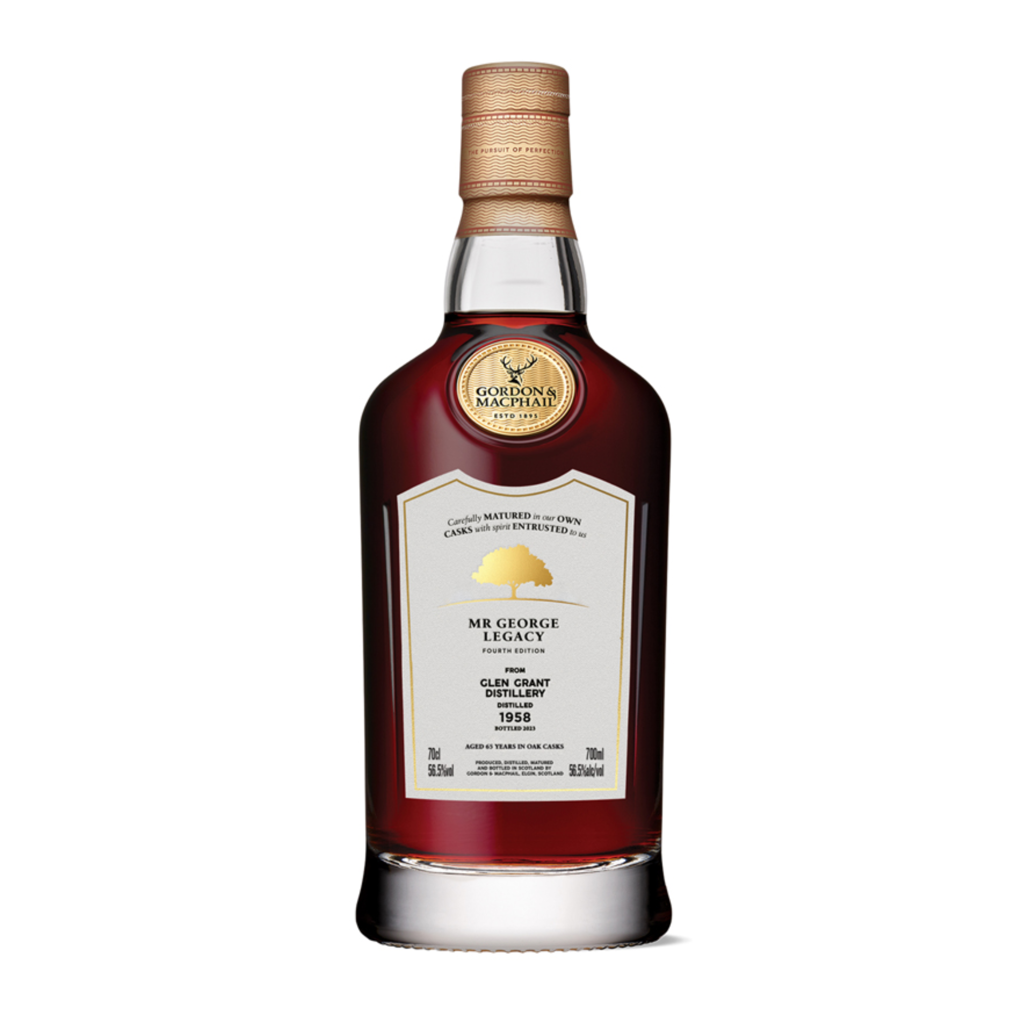 The Legacy of Mr George 4th Edition 65 Year Old Single Malt Scotch Whisky 700mL