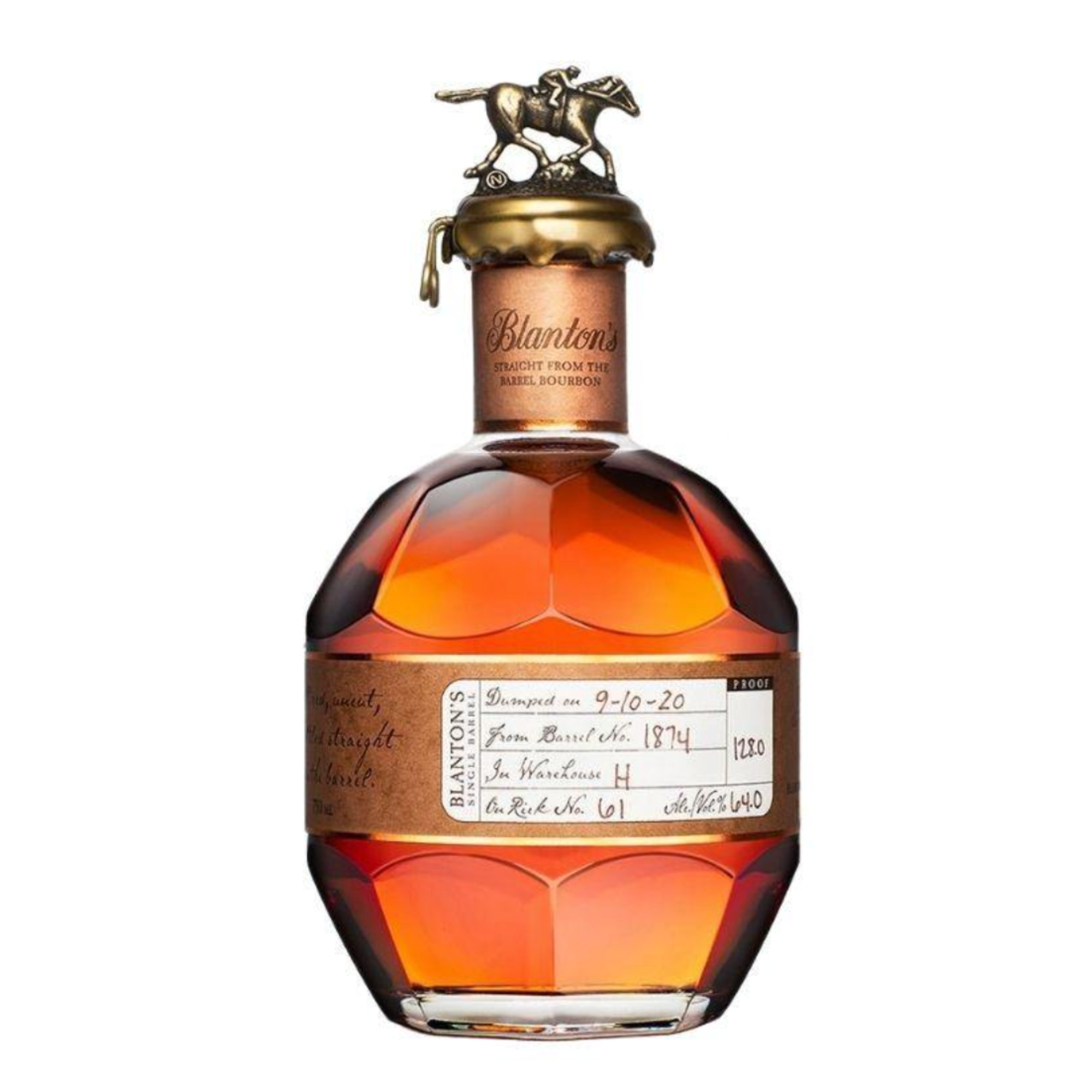 Blanton's Straight From The Barrel Bourbon Whiskey