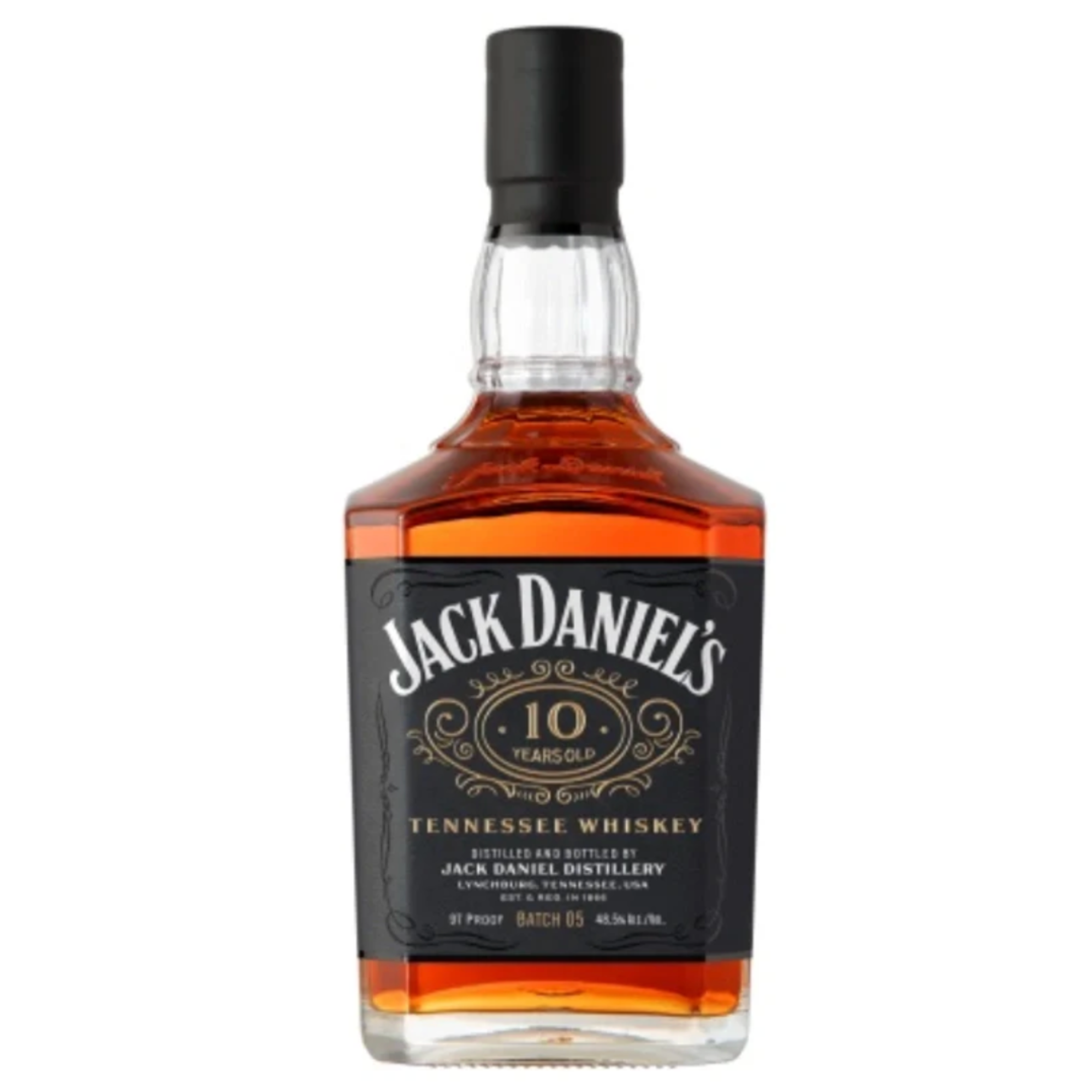 Jack Daniel’s 10 Year Old Tennessee Whiskey Batch 5 700mL