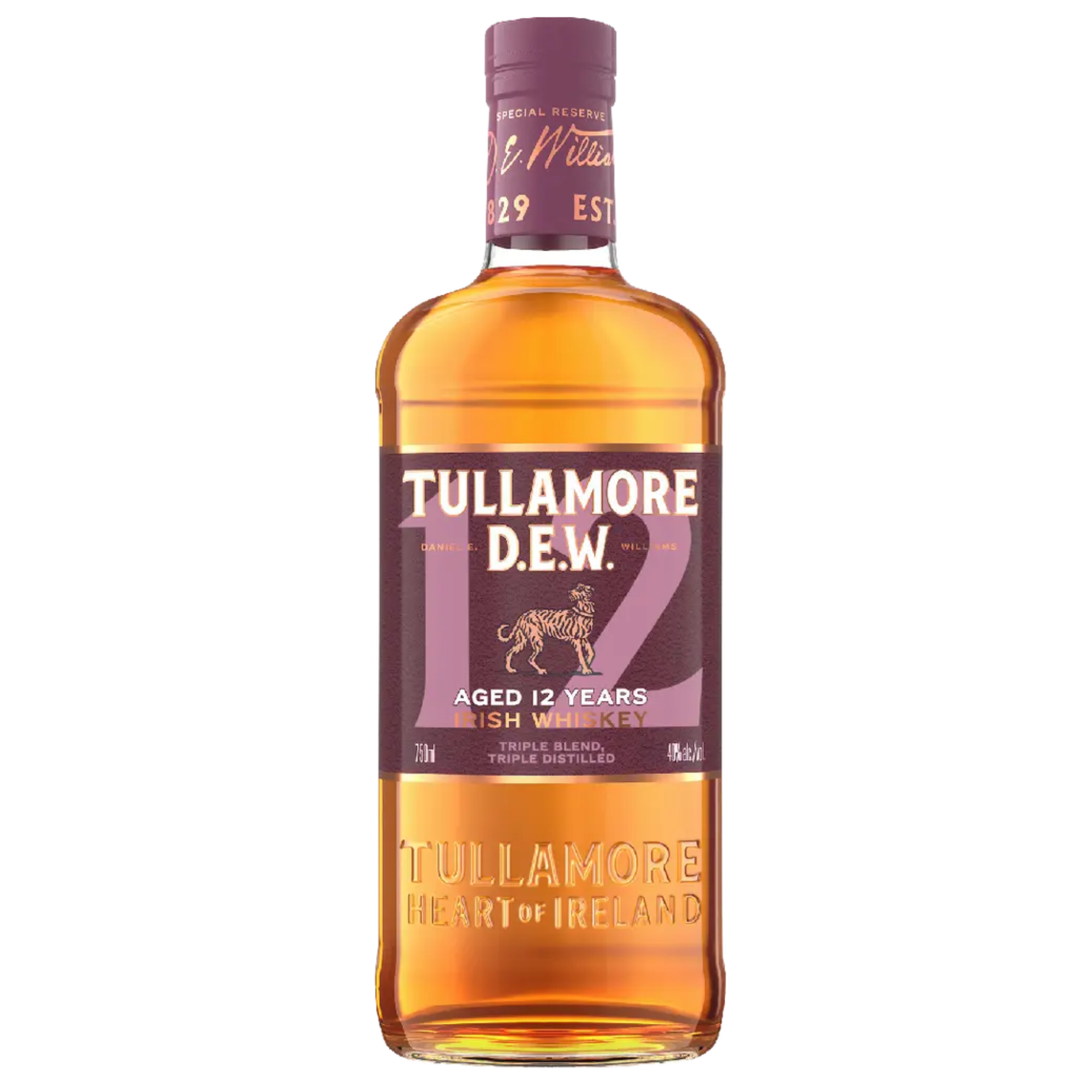 Tullamore Dew 12 Year Old Special Reserve Irish Whiskey 750mL