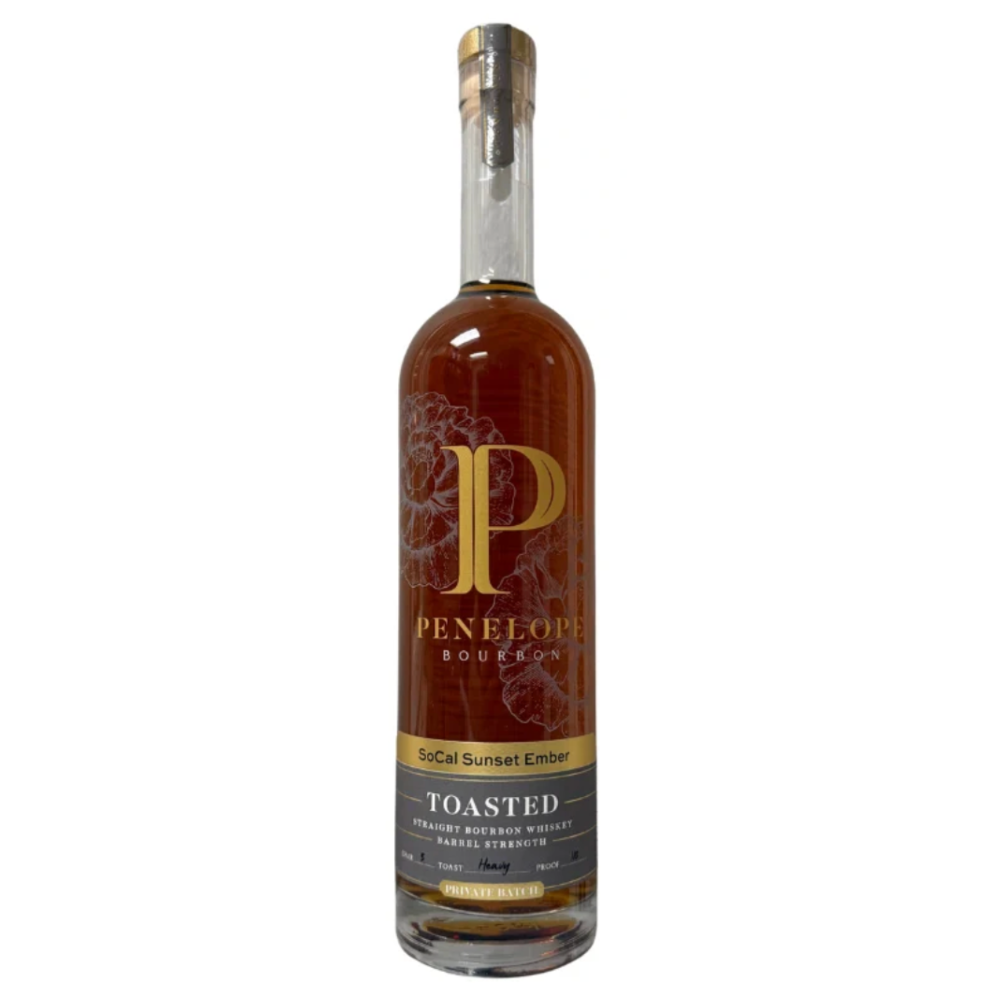 Penelope 'SoCal Sunset Ember' Private Batch Toasted Bourbon 750mL