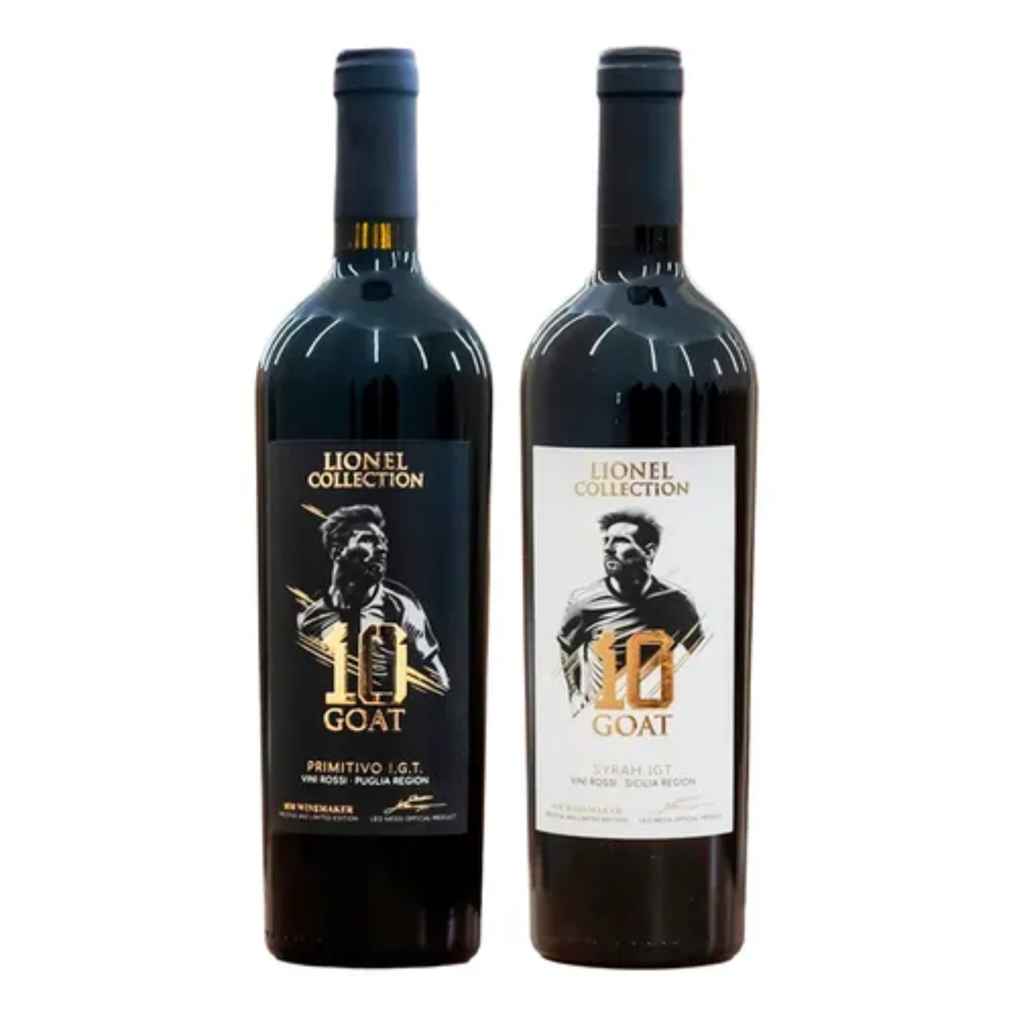 Lionel Collection “10 GOAT” Red Wine Value Bundle 2 X 750 mL