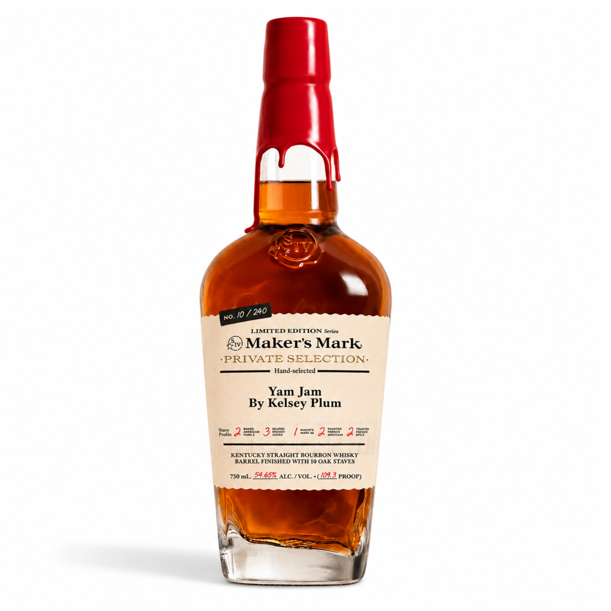 Maker's Mark Kelsey Plum Yam Jam Bourbon Whiskey 750mL