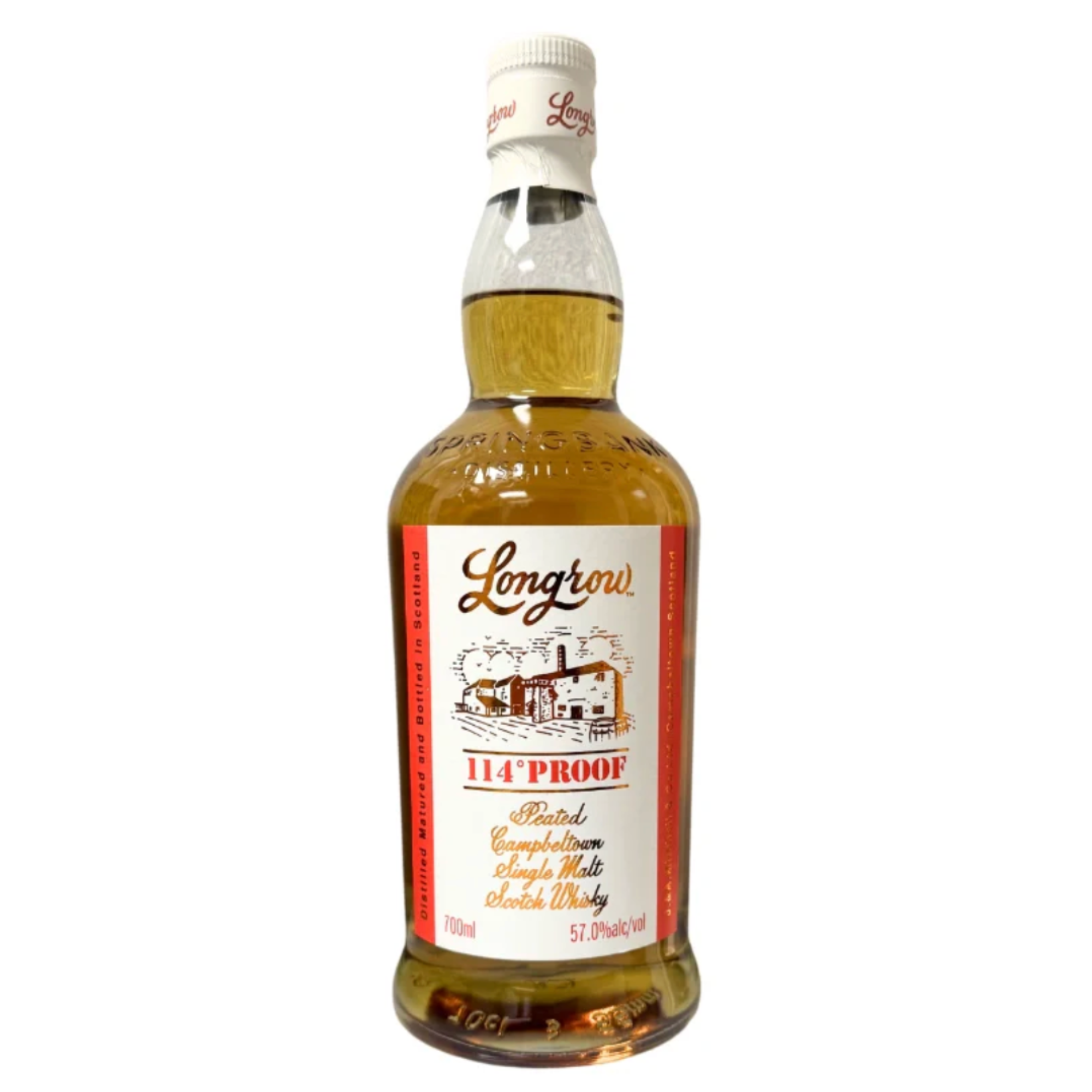 Longrow Peated 114 Proof Single Malt Scotch Whisky Batch 2 700mL