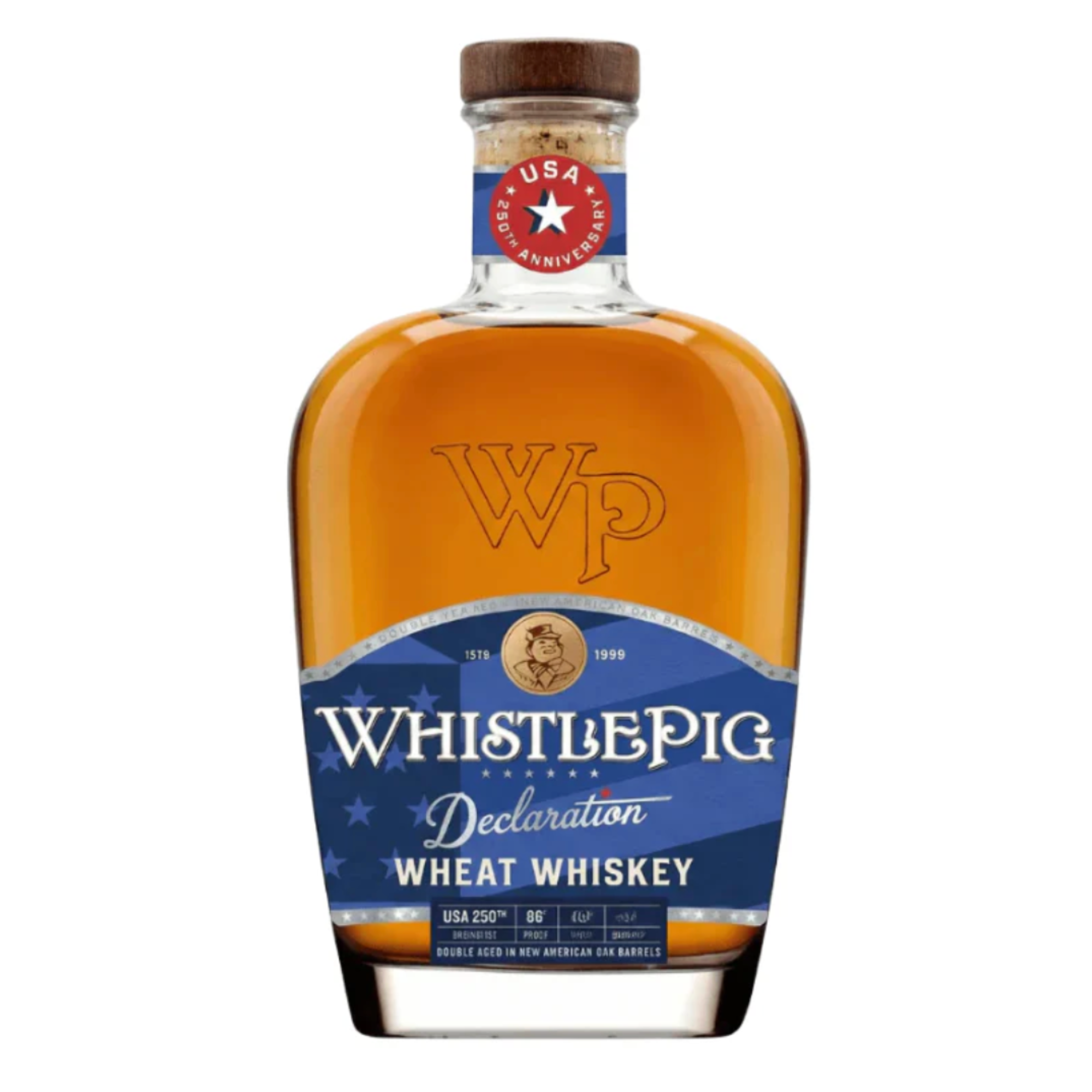 WhistlePig Declaration USA 250th Limited Edition Wheat Whiskey 750mL