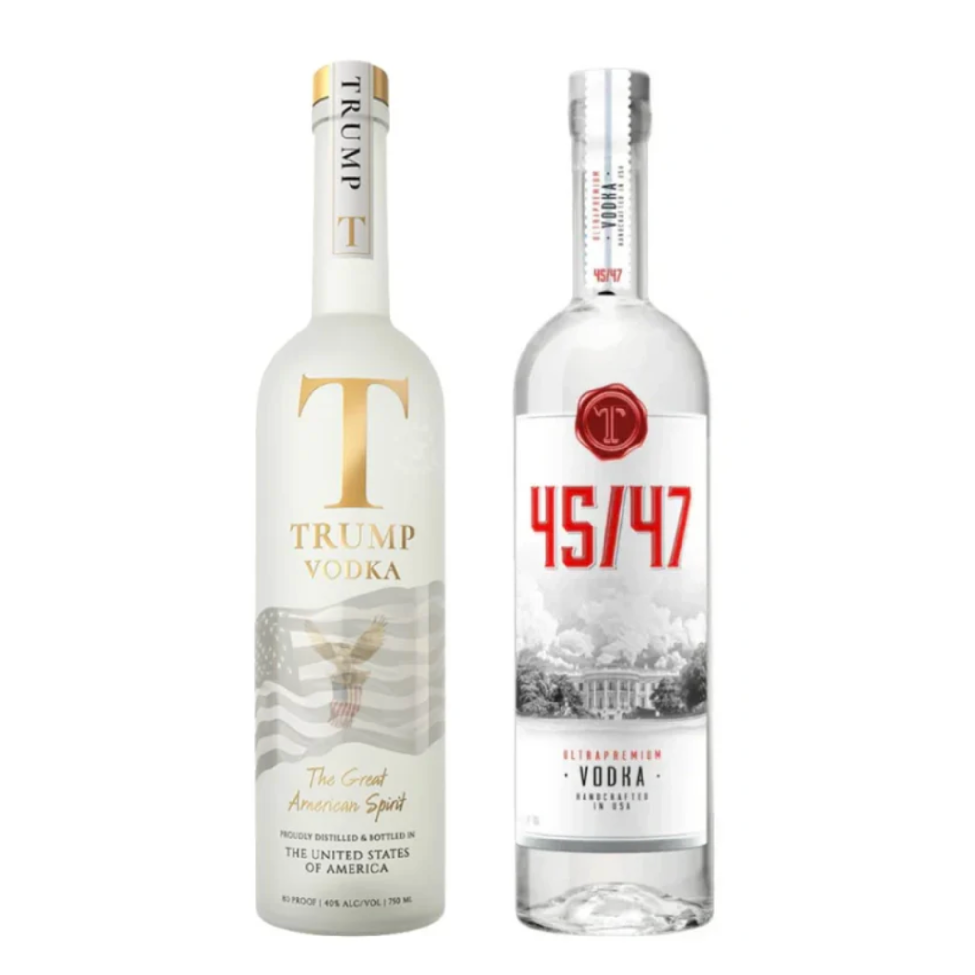 Trump Vodka & T 45/47 Ultra Premium Vodka Value Bundle