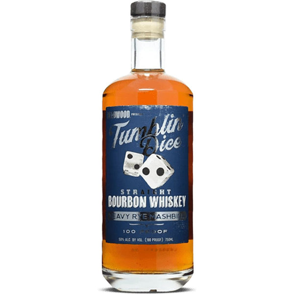 Deadwood Tumblin' Dice Heavy Rye Mashbill Straight Bourbon Whiskey 100 Proof